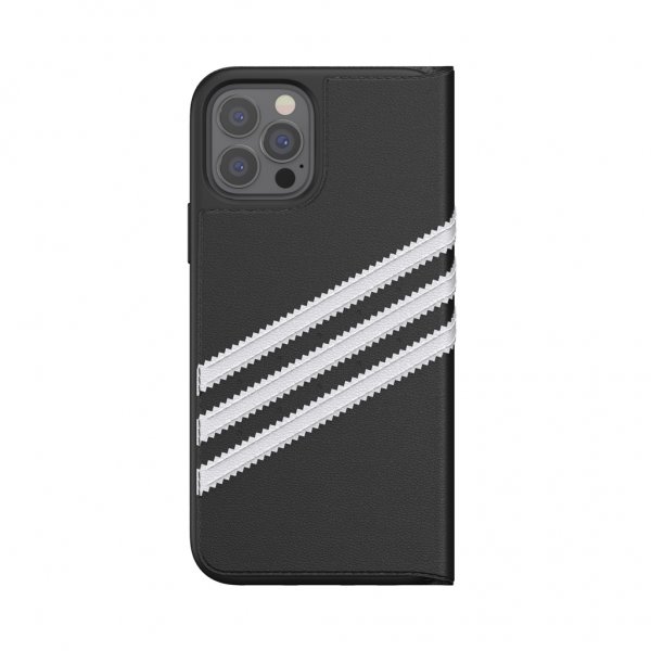 Adidas iPhone 12/iPhone 12 Pro Fodral Booklet Case Svart