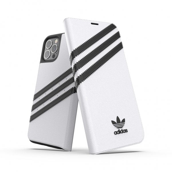 Adidas iPhone 12/iPhone 12 Pro Fodral Booklet Case Vit