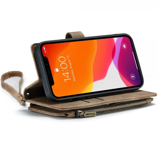 CaseMe iPhone 12/iPhone 12 Pro Fodral C30 Series Brun