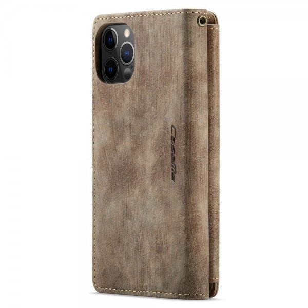 CaseMe iPhone 12/iPhone 12 Pro Fodral C30 Series Brun