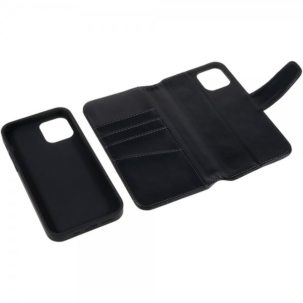 Nordic Covers iPhone 12/iPhone 12 Pro Fodral MagLeather Raven Black