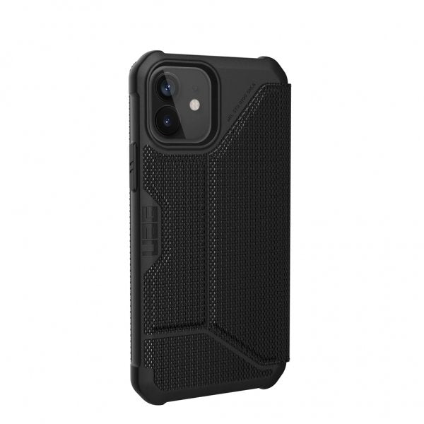 Urban Armor Gear (UAG) iPhone 12/iPhone 12 Pro Fodral Metropolis Kevlar Svart