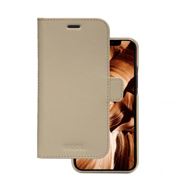 dbramante1928 iPhone 12/iPhone 12 Pro Fodral New York Löstagbart Skal Sahara Sand
