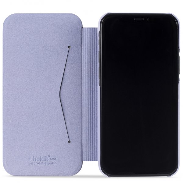 holdit iPhone 12 Mini Fodral SlimFlip Wallet Lavender