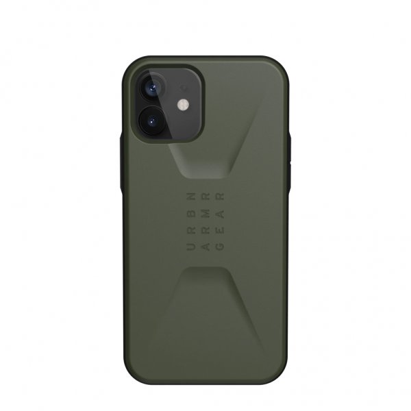 Urban Armor Gear (UAG) iPhone 12/iPhone 12 Pro Skal Civilian Olive
