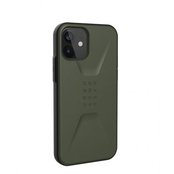 Urban Armor Gear (UAG) iPhone 12/iPhone 12 Pro Skal Civilian Olive