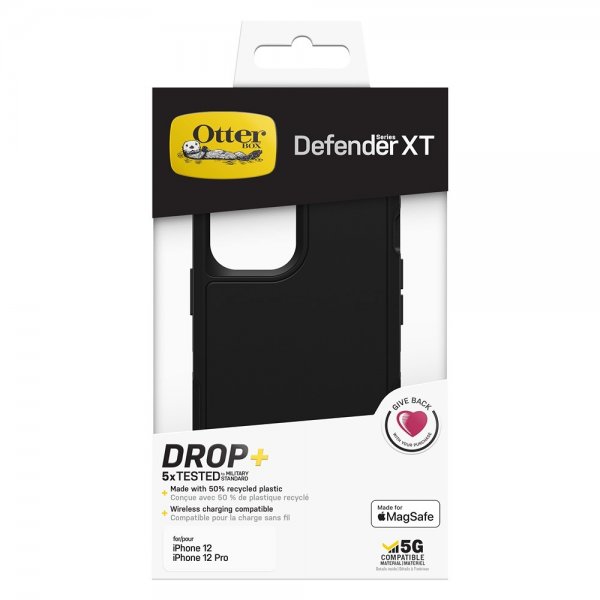 Otterbox iPhone 12/iPhone 12 Pro Skal Defender XT MagSafe Svart