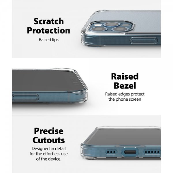 Ringke iPhone 12/iPhone 12 Pro Skal Fusion Matte Clear