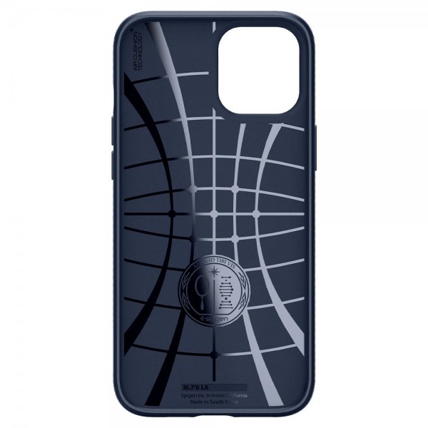 Spigen iPhone 12/iPhone 12 Pro Skal Liquid Air Navy Blue