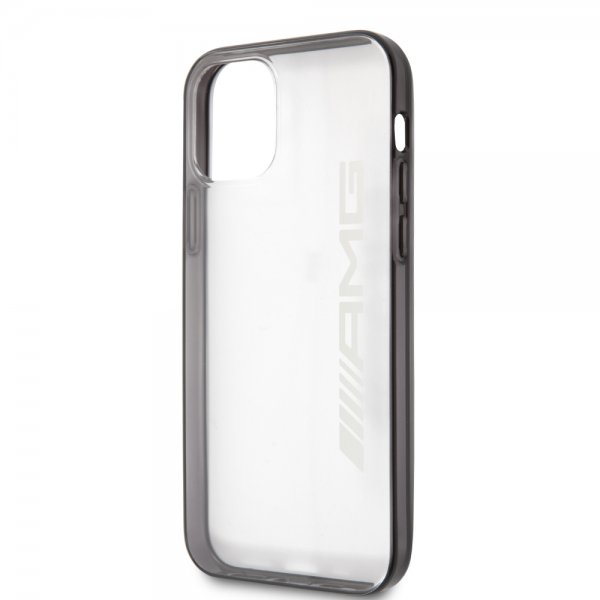 AMG iPhone 12/iPhone 12 Pro Skal Metallic Svart Transparent