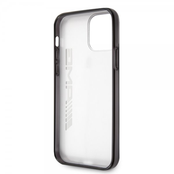 AMG iPhone 12/iPhone 12 Pro Skal Metallic Svart Transparent