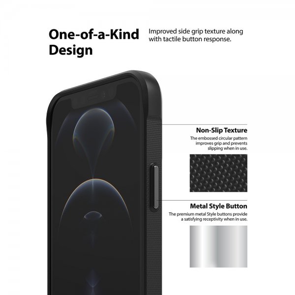 Ringke iPhone 12/iPhone 12 Pro Skal Onyx Svart