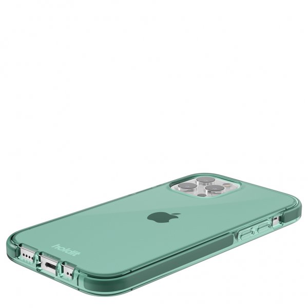 holdit iPhone 12/iPhone 12 Pro Skal Seethru Moss Green
