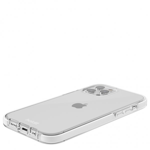 holdit iPhone 12/iPhone 12 Pro Skal Seethru Vit