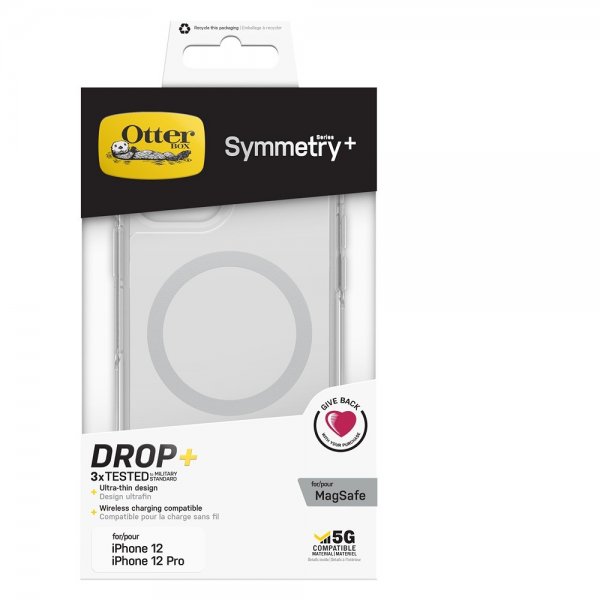 Otterbox iPhone 12/iPhone 12 Pro Skal Symmetry Plus Clear Transparent