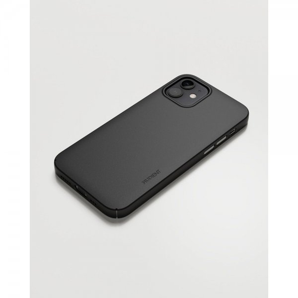 Nudient iPhone 12/iPhone 12 Pro Skal Thin Case MagSafe Ink Black