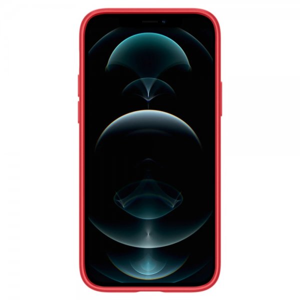 Spigen iPhone 12/iPhone 12 Pro Skal Thin Fit Röd