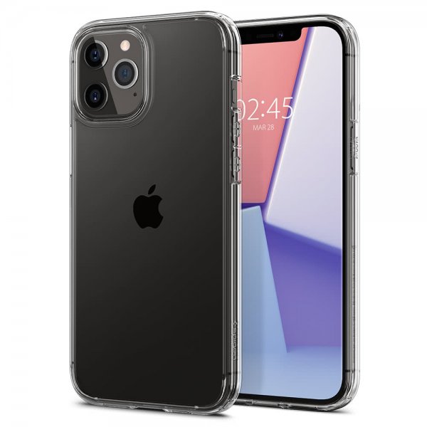 Spigen iPhone 12/iPhone 12 Pro Skal Ultra Hybrid Crystal Clear