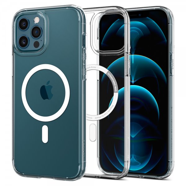 Spigen iPhone 12/iPhone 12 Pro Skal Ultra Hybrid Mag Vit