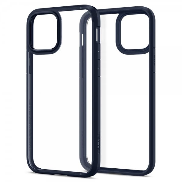 Spigen iPhone 12/iPhone 12 Pro Skal Ultra Hybrid Navy Blue