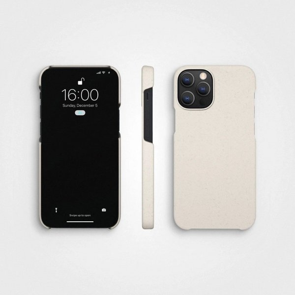 agood company iPhone 12/iPhone 12 Pro Skal Växtbaserat Vanilla White
