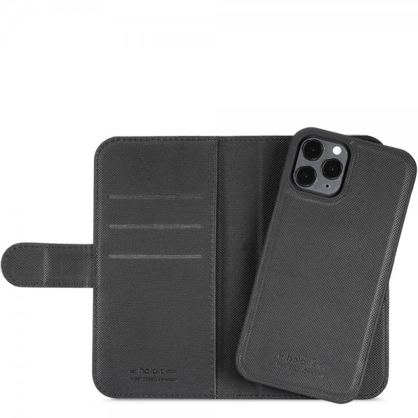 holdit iPhone 12/iPhone 12 Pro Fodral Löstagbart Skal Svart