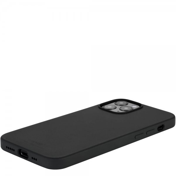 holdit iPhone 12/iPhone 12 Pro Skal Silikon Svart
