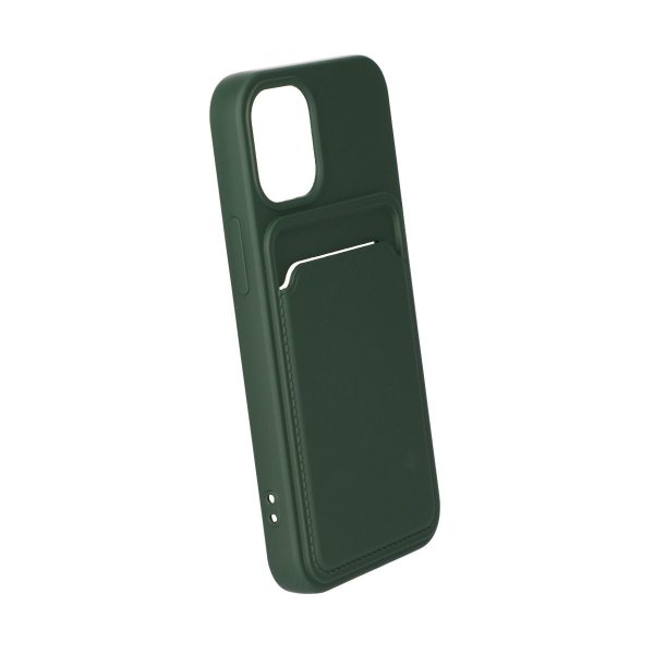 iPhone 12 Mini Skal Korthållare Grön