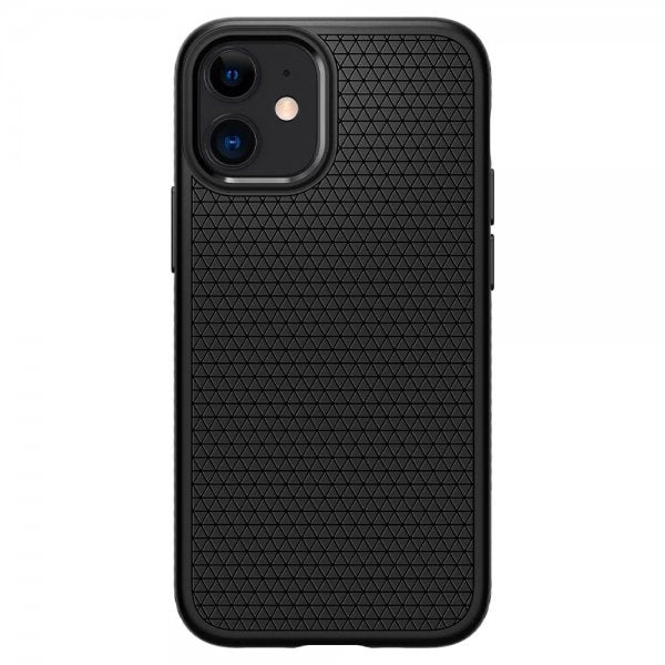 Spigen iPhone 12 Mini Skal Liquid Air Matte Black