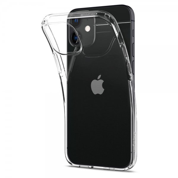 Spigen iPhone 12 Mini Skal Liquid Crystal Crystal Clear