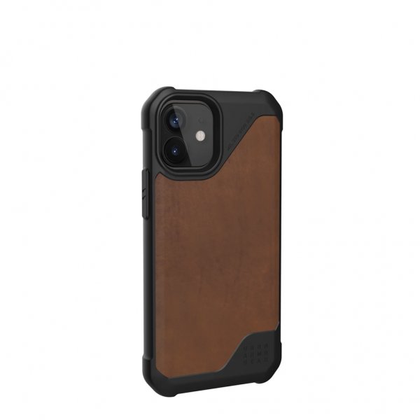 Urban Armor Gear (UAG) iPhone 12 Mini Skal Metropolis LT Leather Brun