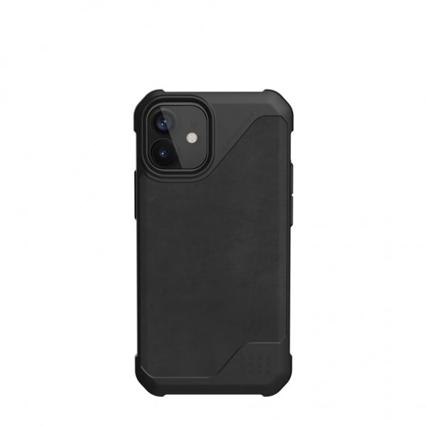 Urban Armor Gear (UAG) iPhone 12 Mini Skal Metropolis LT Leather Svart