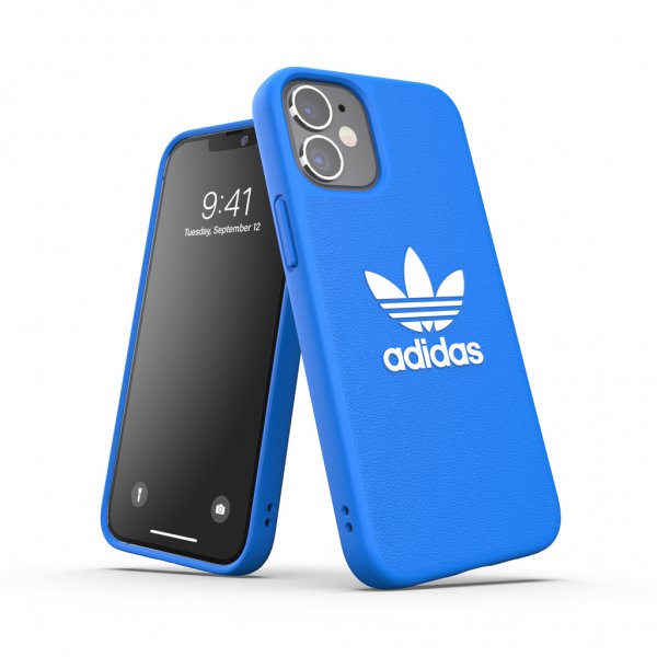 Adidas iPhone 12 Mini Skal Moulded Case Basic Bluebird