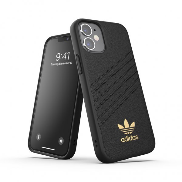 Adidas iPhone 12 Mini Skal Moulded Case PU Premium Svart