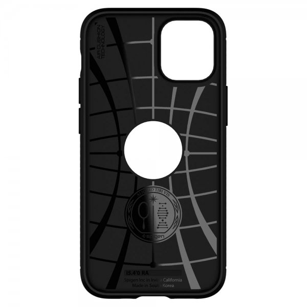 Spigen iPhone 12 Mini Skal Rugged Armor Matte Black