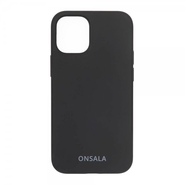 Onsala iPhone 12 Mini Skal Silikon Svart