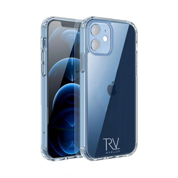Rvelon iPhone 12 Mini Skal Stöttålig Transparent