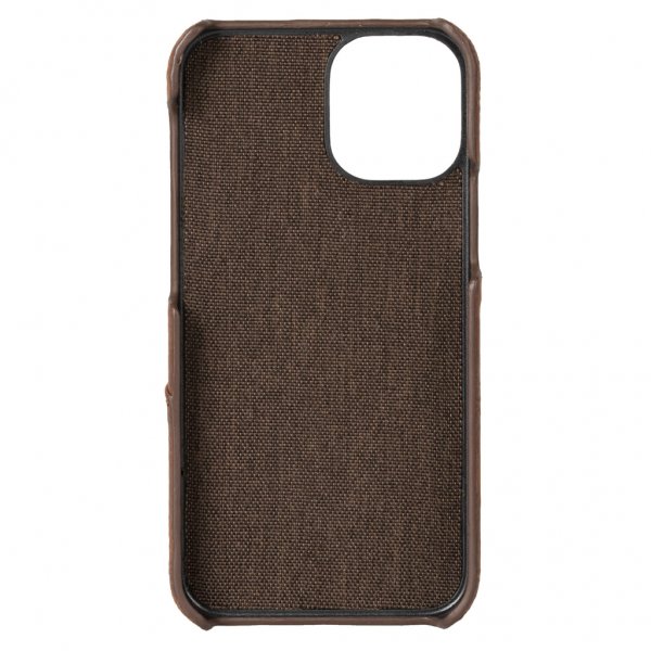 Krusell iPhone 12 Mini Skal Sunne CardCover Vintage Cognac
