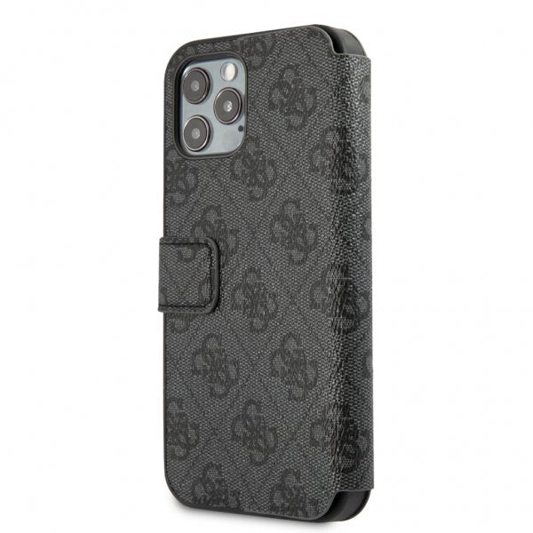 Guess iPhone 12 Pro Max Fodral 4G Grå