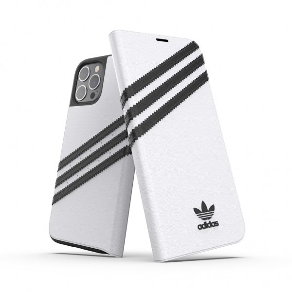 Adidas iPhone 12 Pro Max Fodral Booklet Case Vit