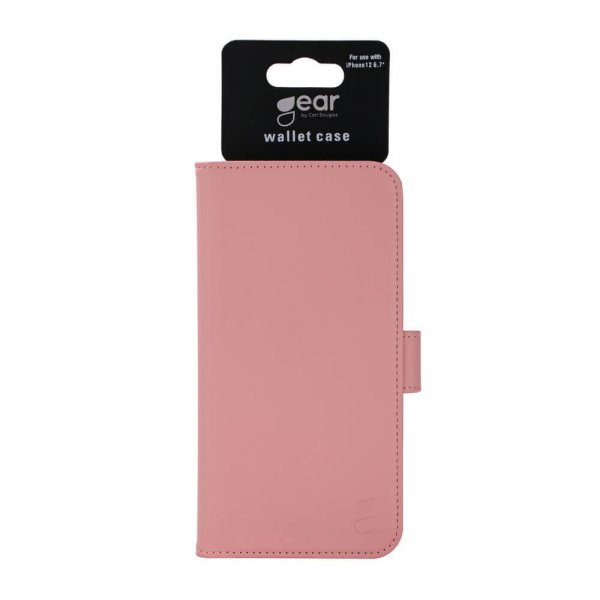 Gear iPhone 12 Pro Max Fodral med Kortfack Rosa
