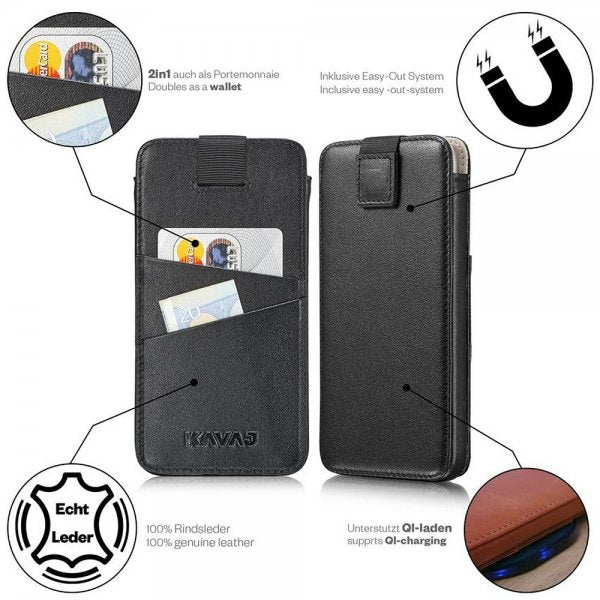 Kavaj iPhone 12 Pro Max Fodral Miami Svart