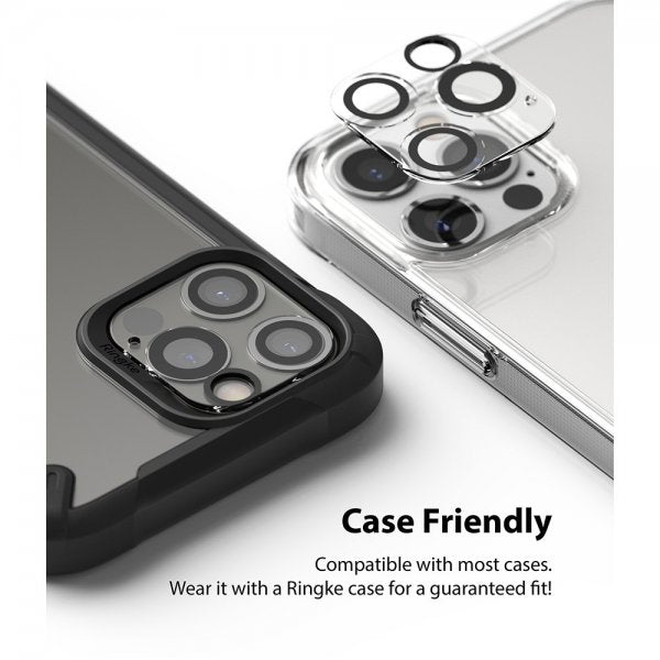 Ringke iPhone 12 Pro Max Kameraskydd Camera Protector Glass 2-pack