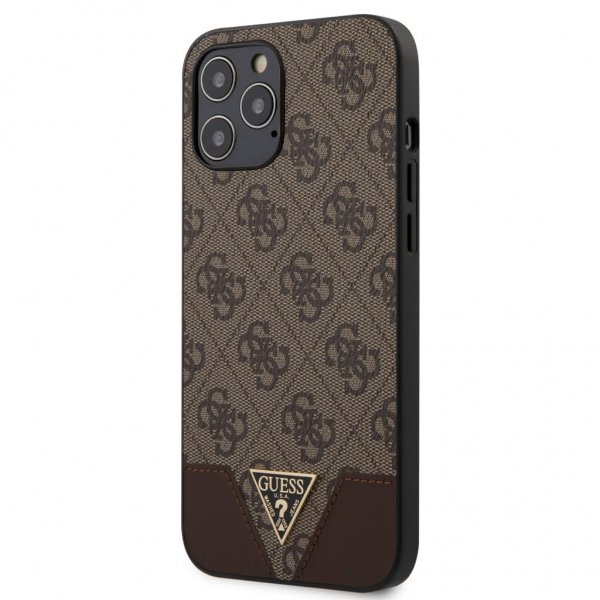 Guess iPhone 12 Pro Max Skal 4G Brun