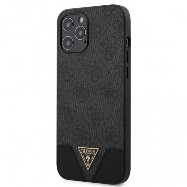 Guess iPhone 12 Pro Max Skal 4G Grå