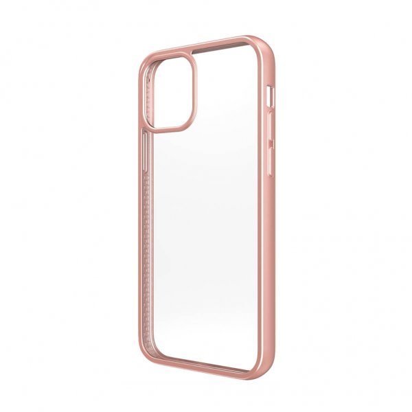 PanzerGlass iPhone 12 Pro Max Skal ClearCase Color Rose Gold