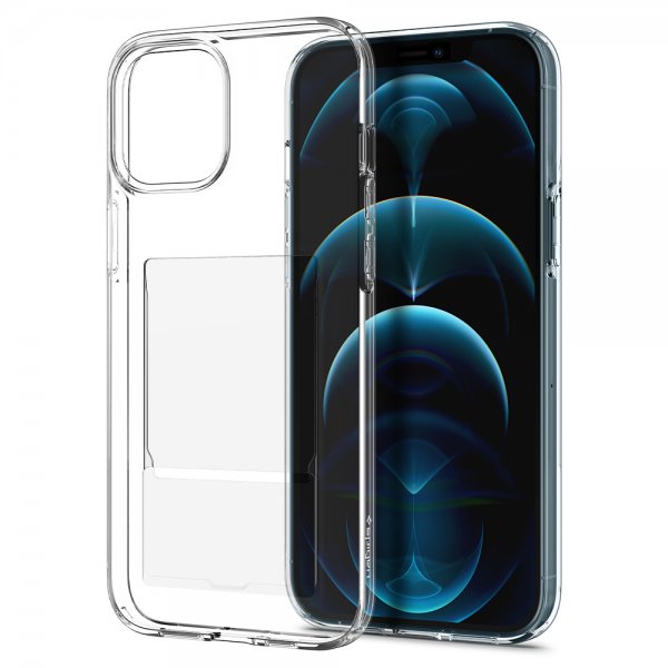 Spigen iPhone 12 Pro Max Skal Crystal Slot Crystal Clear