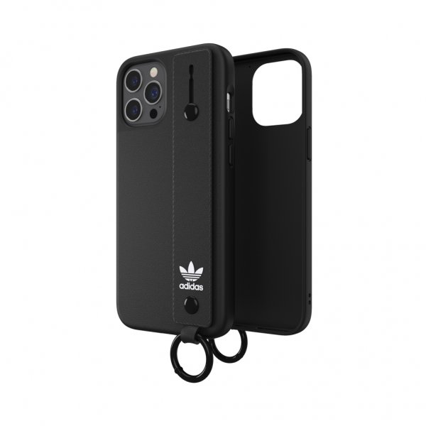 Adidas iPhone 12 Pro Max Skal Hand Strap Case Svart