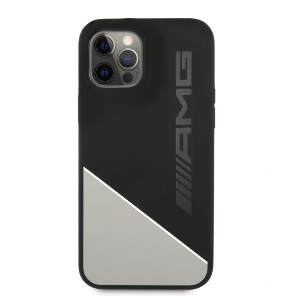 AMG iPhone 12 Pro Max Skal Liquid Silicone Grå