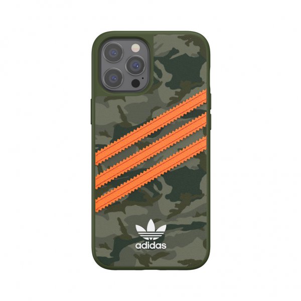 Adidas iPhone 12 Pro Max Skal Moulded Case PU Camo/Signal Orange